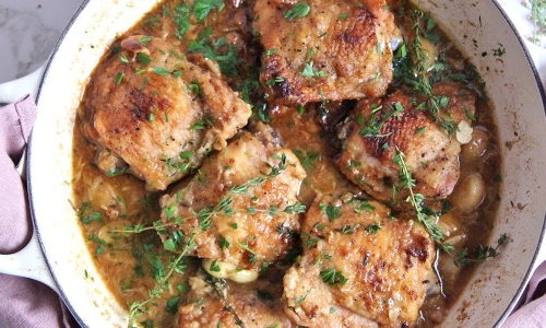 Chicken with 40 Cloves of Garlic Recipe-image