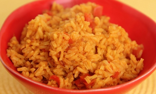 Mexican Yellow Rice Recipe Laura In The Kitchen Internet Cooking Show,Ham Hock And Beans Nutrition