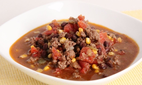 Beefy Taco Soup Recipe| Laura in the Kitchen