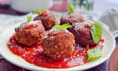 Chicken Parm Meatballs