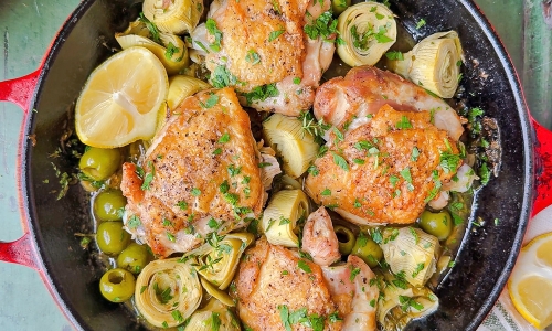 Recept på kyckling med medelhavssmak | Laura i köket ...
