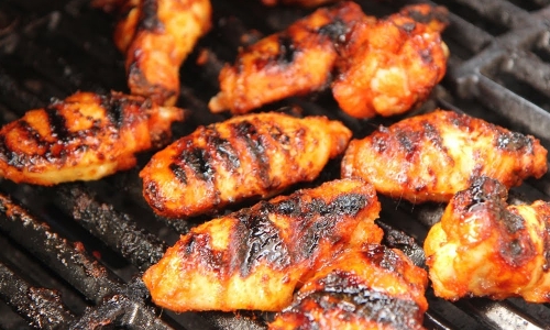 Sweet and Spicy Grilled Wings