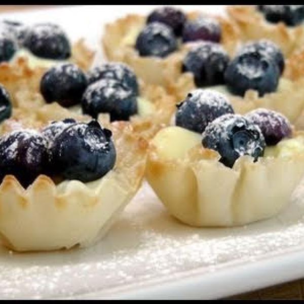 Blueberry Lemon Tartlets