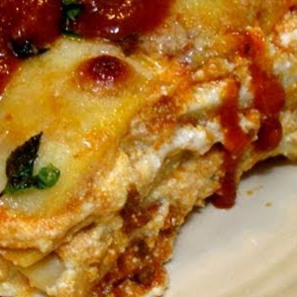 Classic Meat & Cheese Lasagna