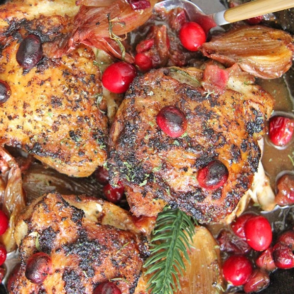 Cranberry Roasted Chicken