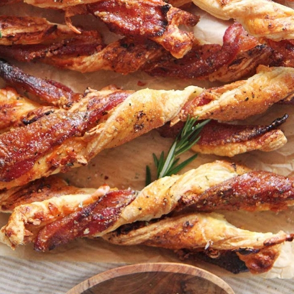 Gruyere Bacon Twists