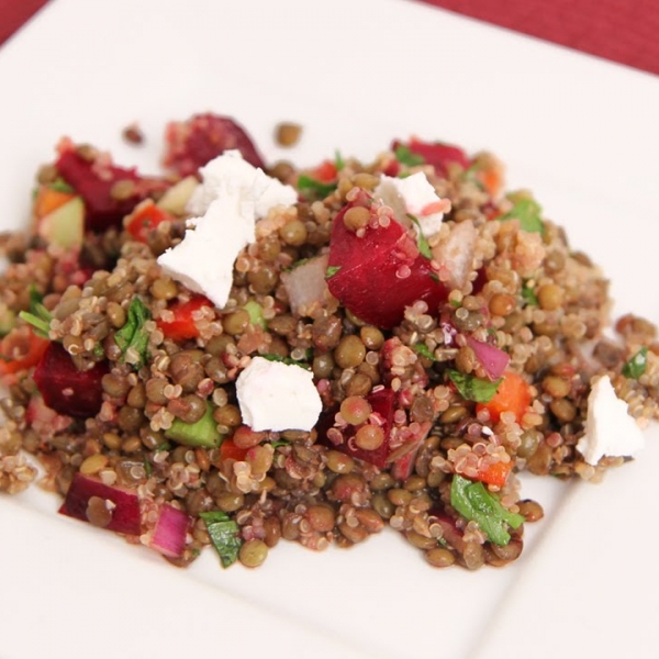 Quinoa and Lentil Salad Recipe