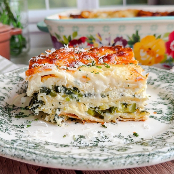 White Veggie Lasagna